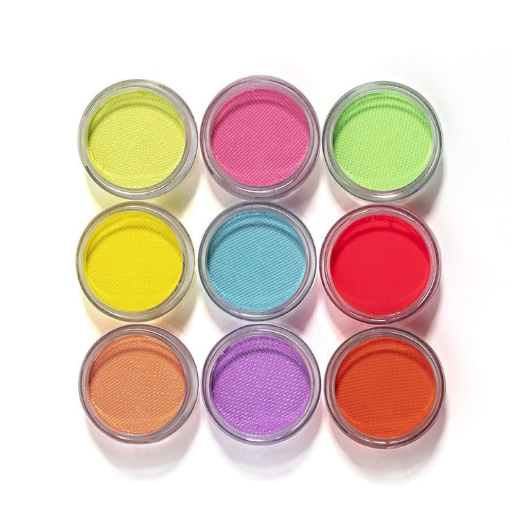 Colorful fluorescent body paint eyeliner cream Halloween face paint cream luminous color paint