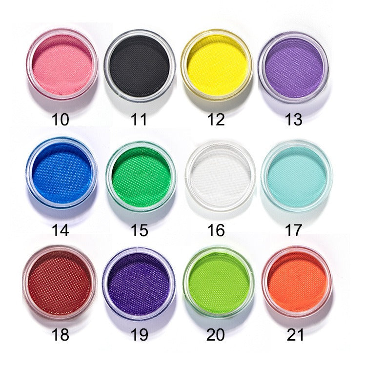 Colorful fluorescent body paint eyeliner cream Halloween face paint cream luminous color paint