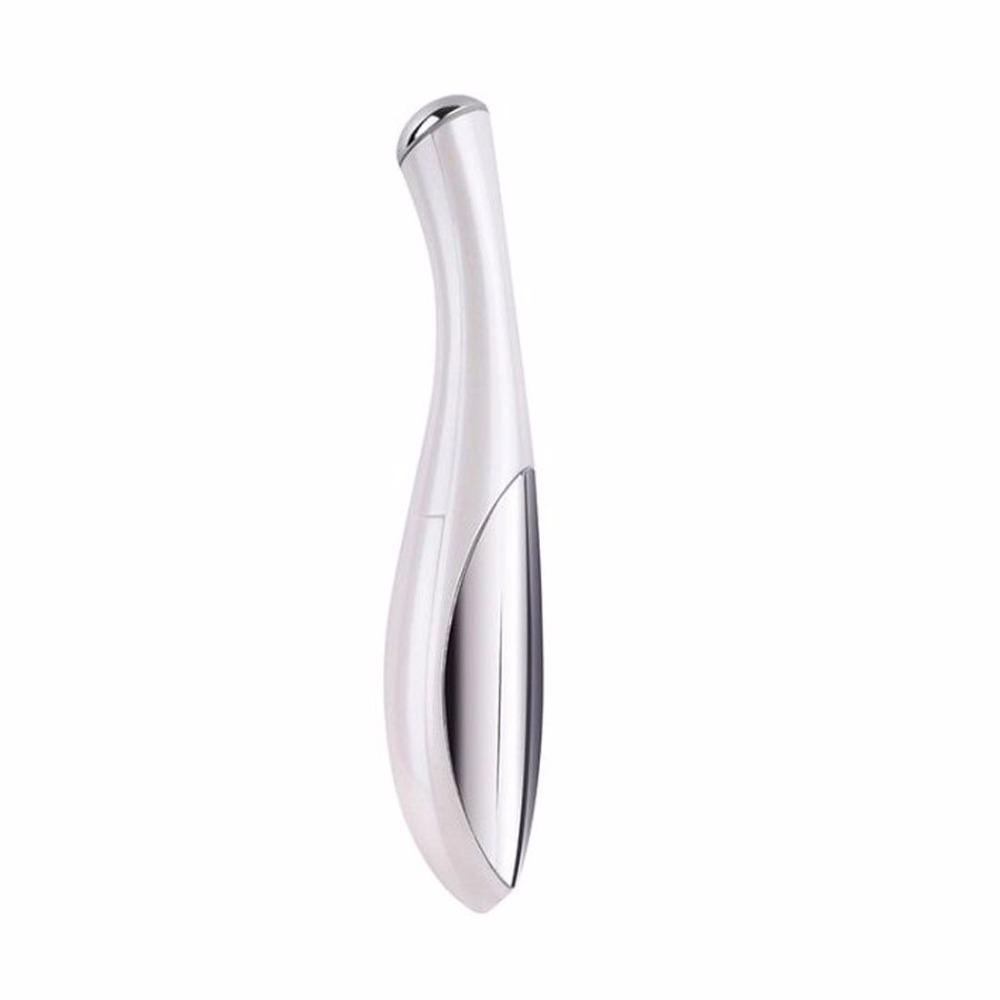 Beauty Care Mini Massage Device Pen Type Electric Eye Massager Facials Vibration Thin Face Magic Stick Anti Bag Pouch