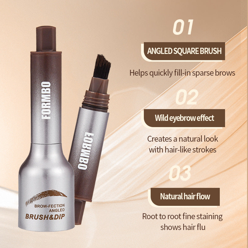 FORMBO eyebrow cream large brush head eyebrow dye eyebrow cream eyebrow multi-color eyebrow pencil wild eyebrow