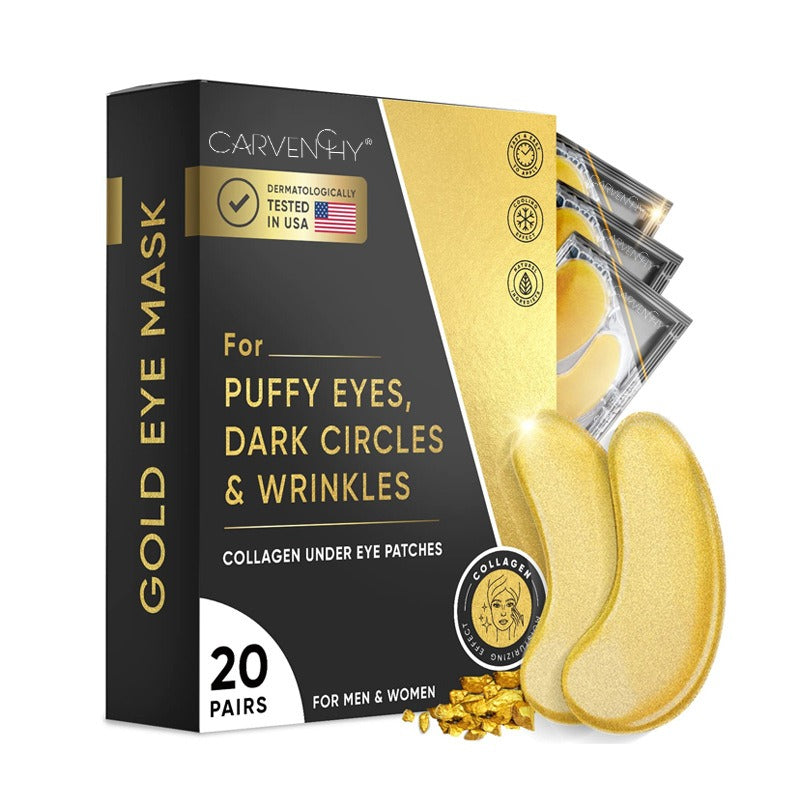 GOLD EYE MASK Gold eye mask to remove eye bags, reduce fine lines and moisturize eye patches