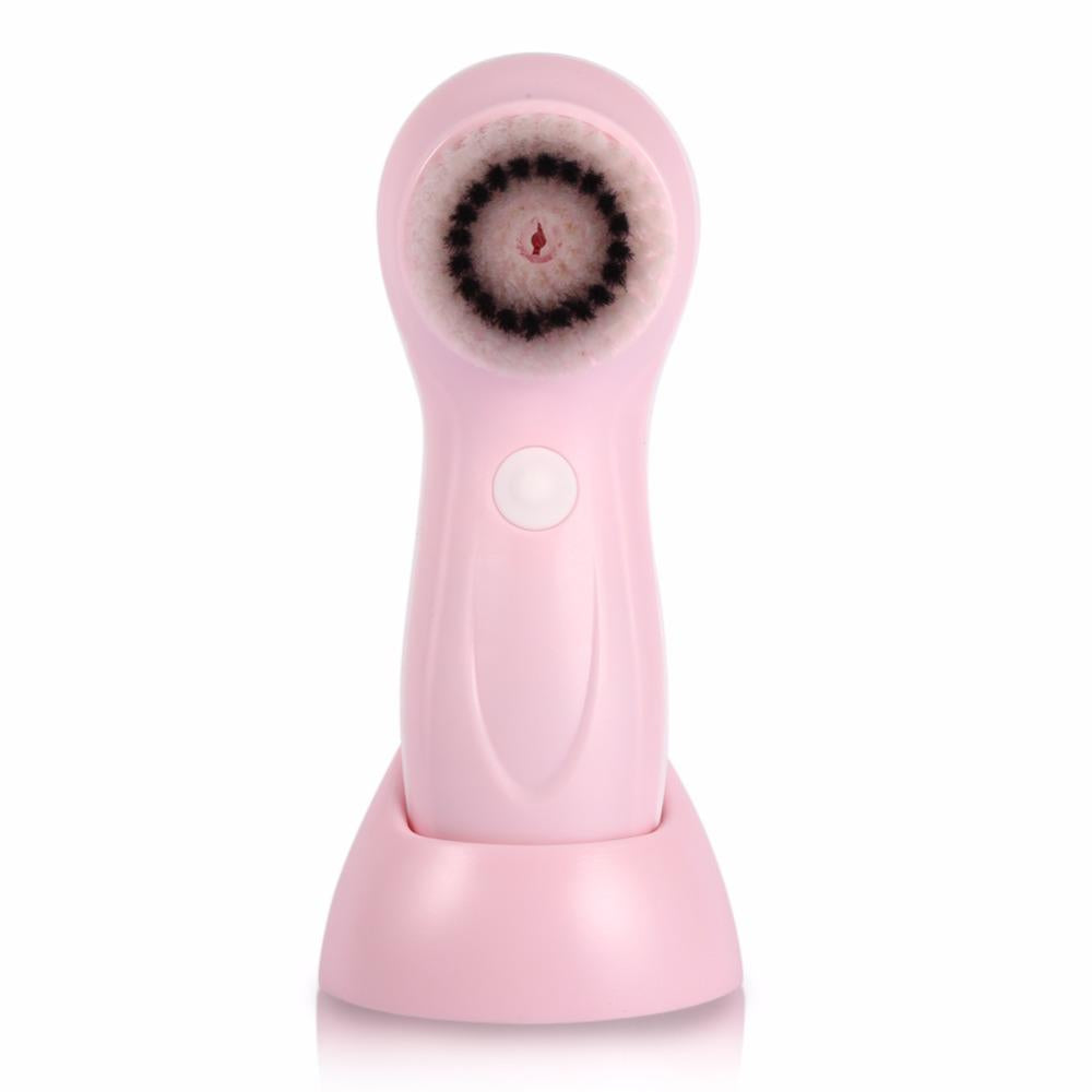 USB Rechargeable Electric Wash Brush Face Spa Cleaner Rotating Pore Blackhead Acne Remover Deep Cleansing Soft Massager Brushes