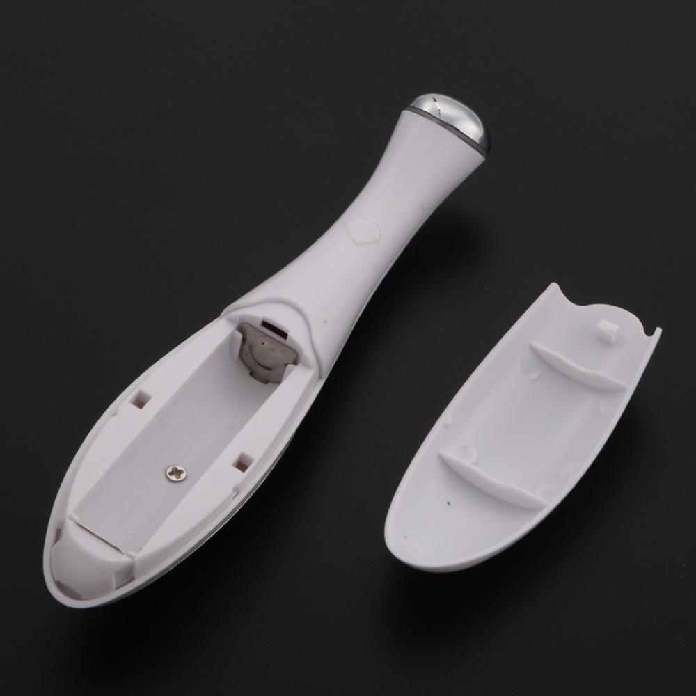 Beauty Care Mini Massage Device Pen Type Electric Eye Massager Facials Vibration Thin Face Magic Stick Anti Bag Pouch