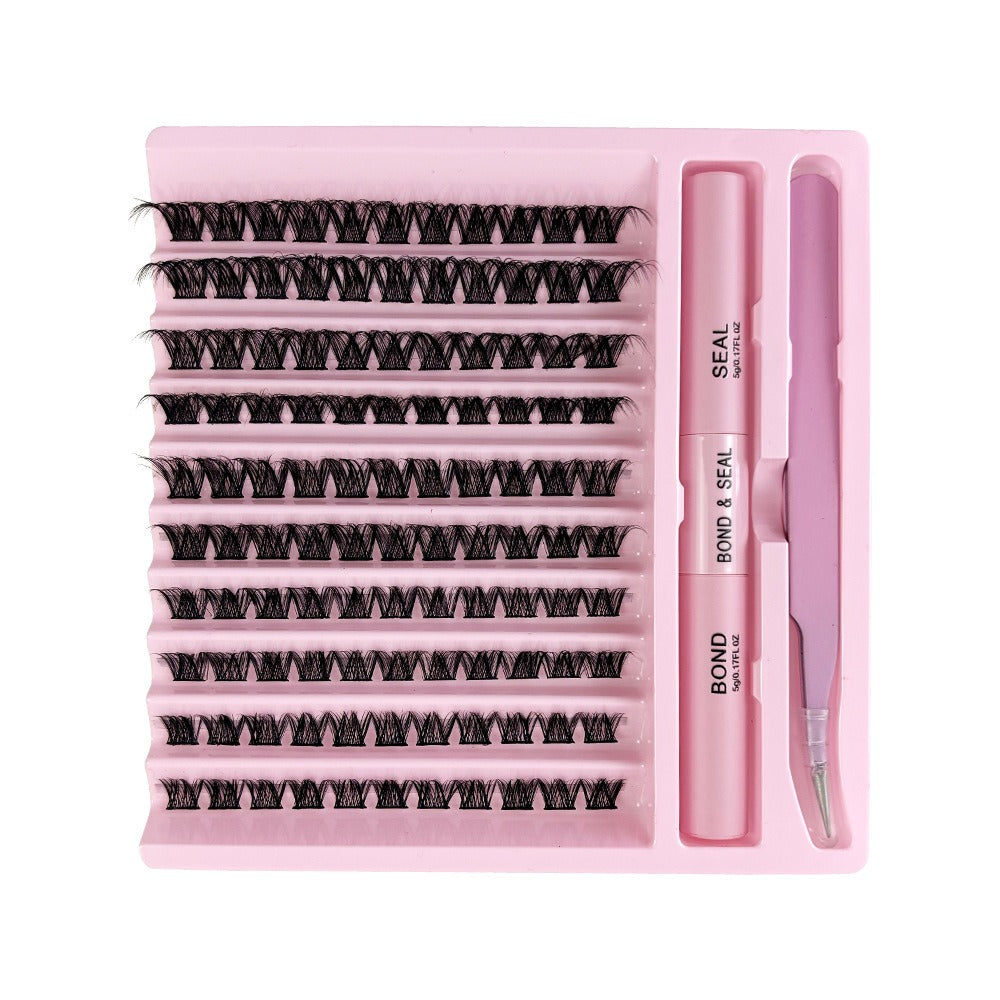 Self-grafting Single Cluster Eyelash Set