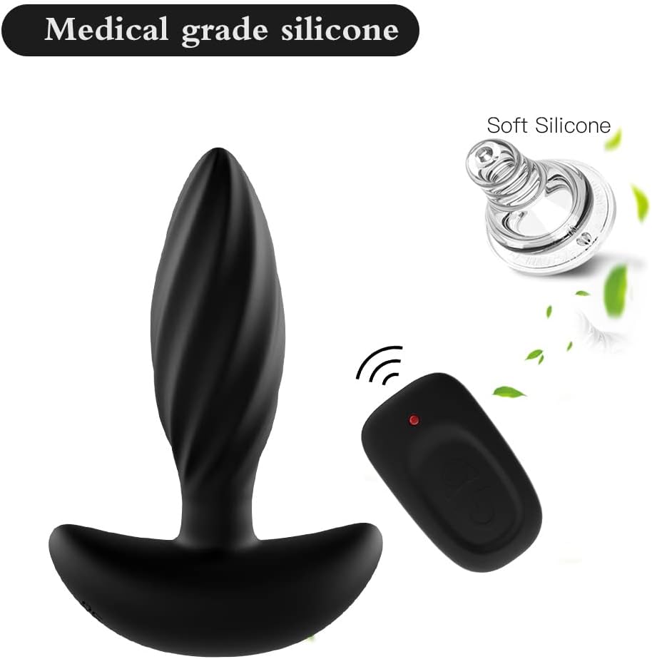 Anal Vibrators Butt Plugs Anal Trainer With 16 Vibration Modes For stimulation of the clitoris vagina anus Waterproof Silicon