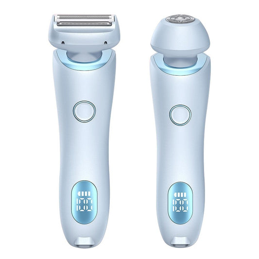 Hair removal device for women dual headed shaving device private hair trimmer electric hair scraper women's hair removal device