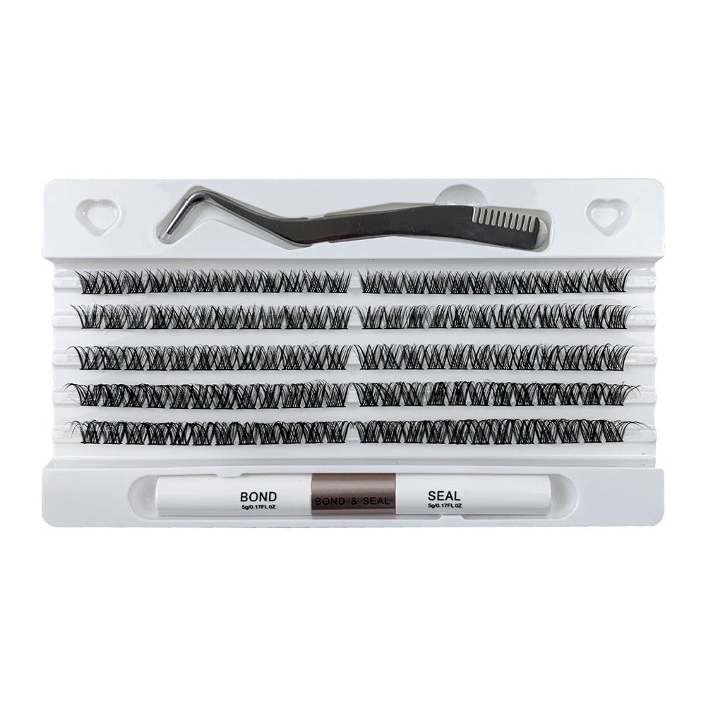 Self-grafting Single Cluster Eyelash Set