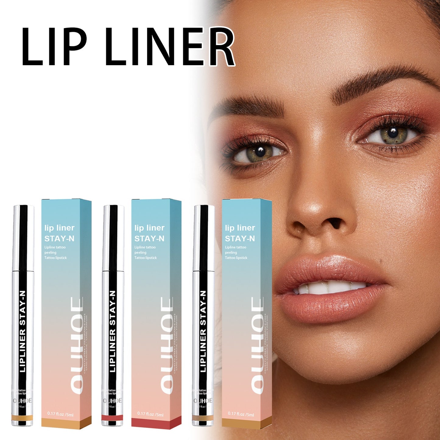 Sexy Lipliner Pencil Waterproof Contour Tint Lipstick Pen Lip Plumpe Contouring Female Makeup  Make-up Maquiagem