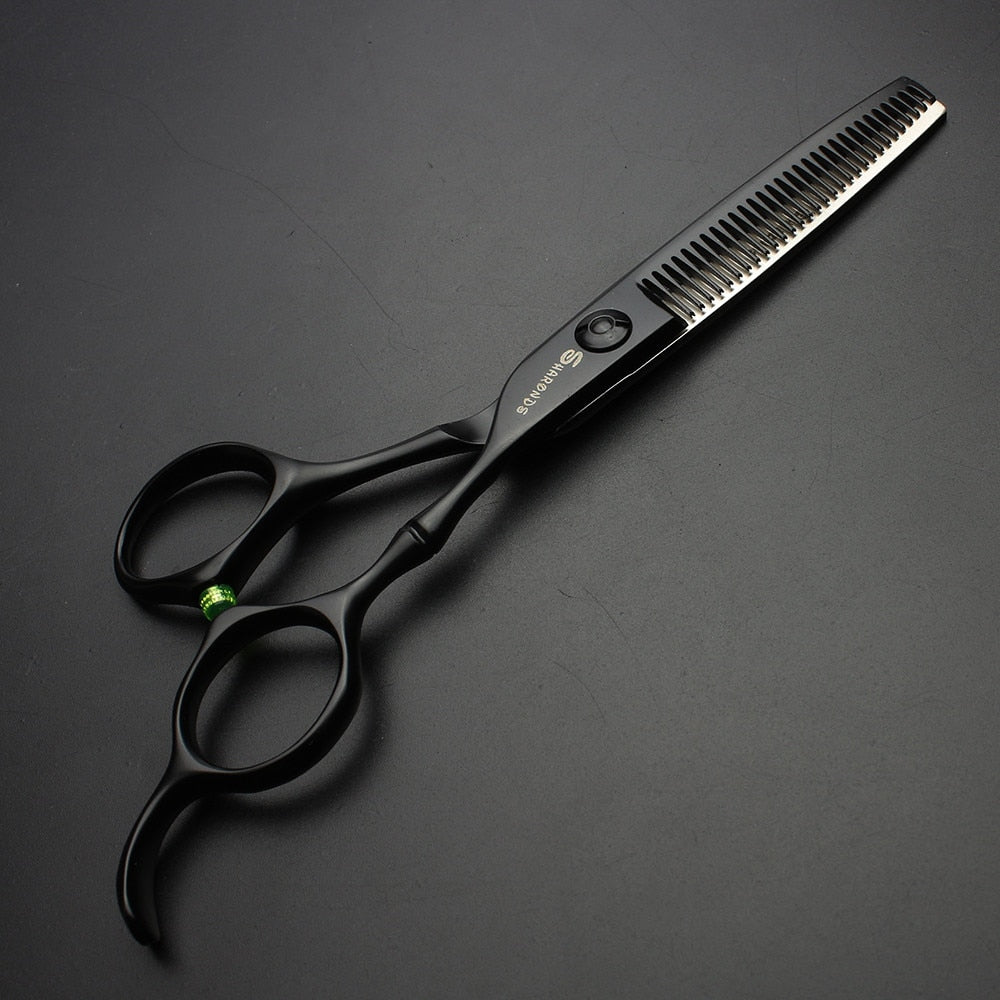 Personality Bamboo Handle Hairdressing Scissors - ultrsbeauty