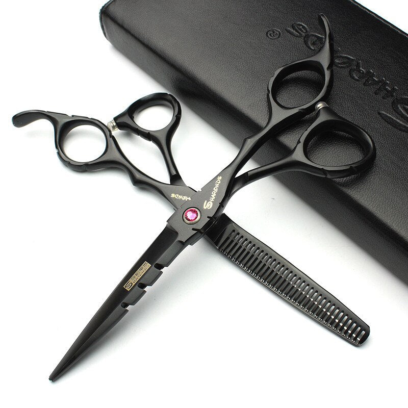 6 inch hairdressing barber makas scissors professional Japanese stainless steel cutting shears salon tool barbershop scissors - ultrsbeauty