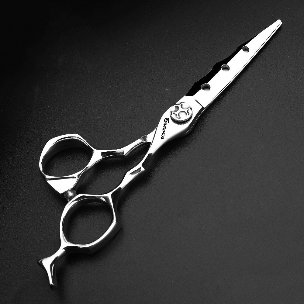 Professional sharp haircut hair scissors stainless steel japan 440c barbershop shears cutting shears - ultrsbeauty