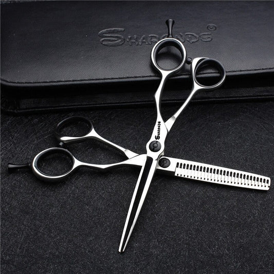 Barber cutting hair scissors for hairdressing 440c japanese steel haircut thinning shears - ultrsbeauty