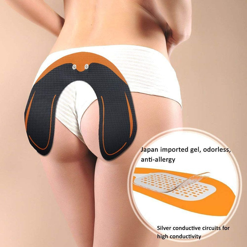 EMS Hip Trainer ABS Stimulator Buttocks Training With LCD Display USB Rechargeable Butt Lifting Body Shaping Slimming Machine - ultrsbeauty