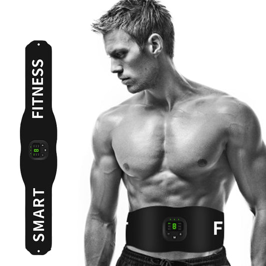 EMS Muscle Stimulator Wireless Muscle Trainer Abdomen Training Belt Fat Burner Weight Loss Stickers Body Slimming Belt Unisex - ultrsbeauty