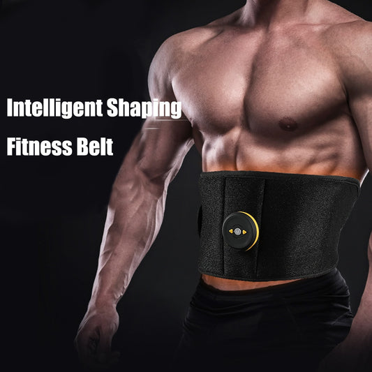 EMS Wireless Muscle Stimulator Trainer Smart Fitness Abdominal Training Electric Weight Loss belt Body Slimming Belt Unisex - ultrsbeauty