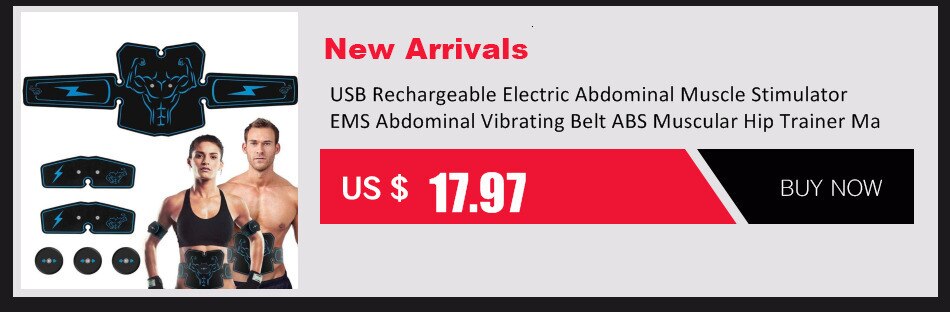 USB Rechargeable Electric Abdominal Muscle Stimulator EMS Abdominal Vibrating Belt ABS Muscular Hip Trainer Massage Home Gym Fit - ultrsbeauty