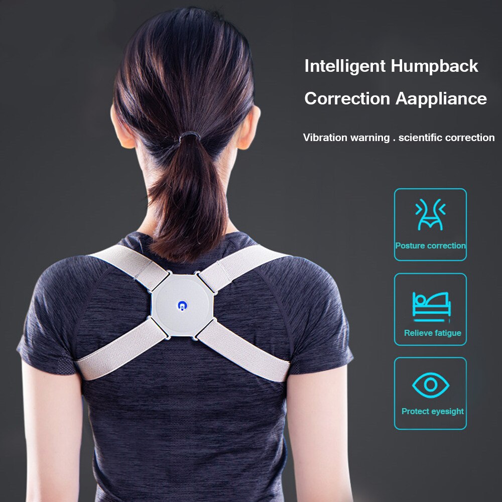 Smart Back Brace Posture Corrector Intelligent Inductive Adult Child Artifact Hunchback Correction Belt Office Sport Fitness - ultrsbeauty