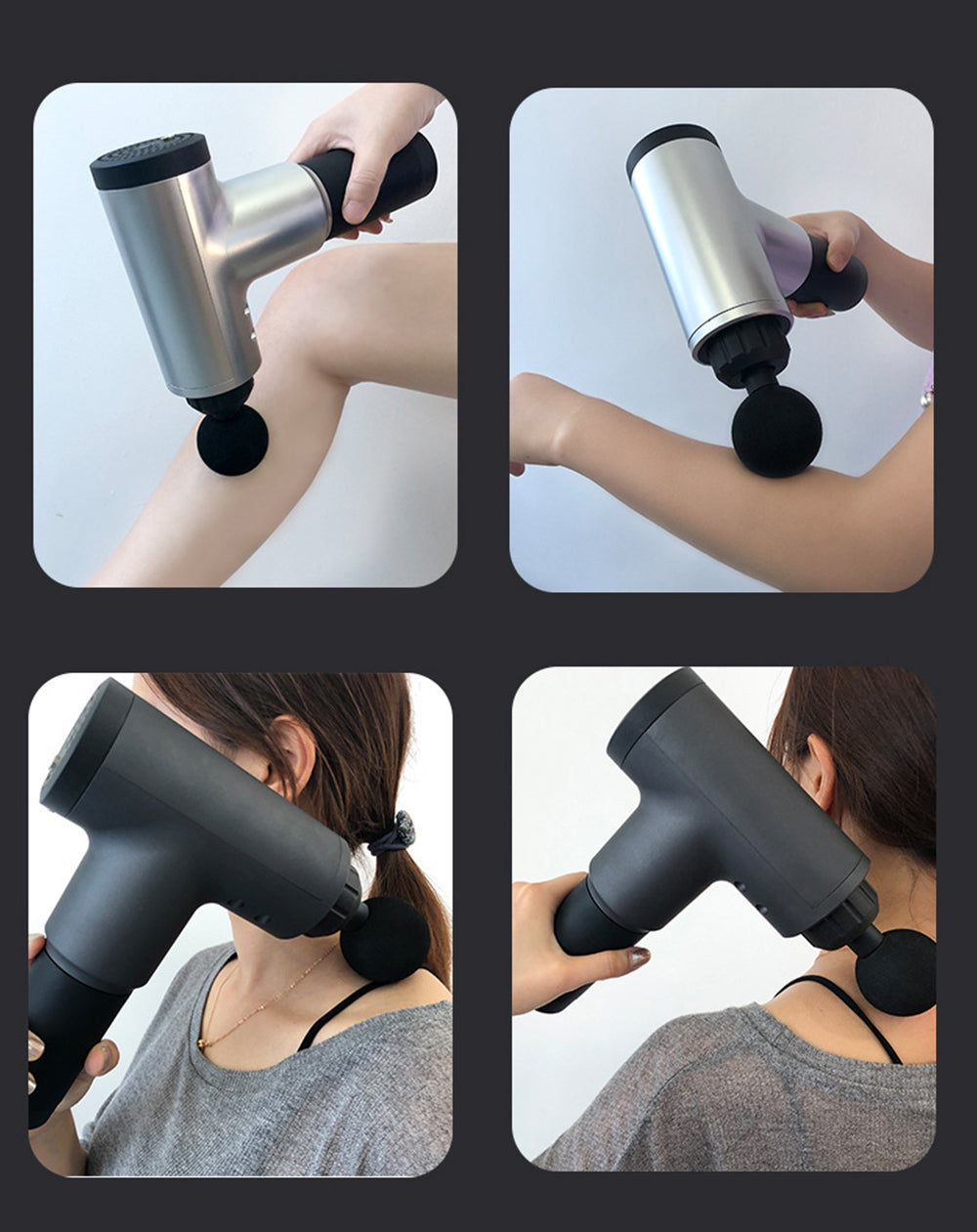 Massage Gun Muscle Massager Muscle Pain after Training Exercising Body Relaxation Slimming Shaping Pain Relief - ultrsbeauty