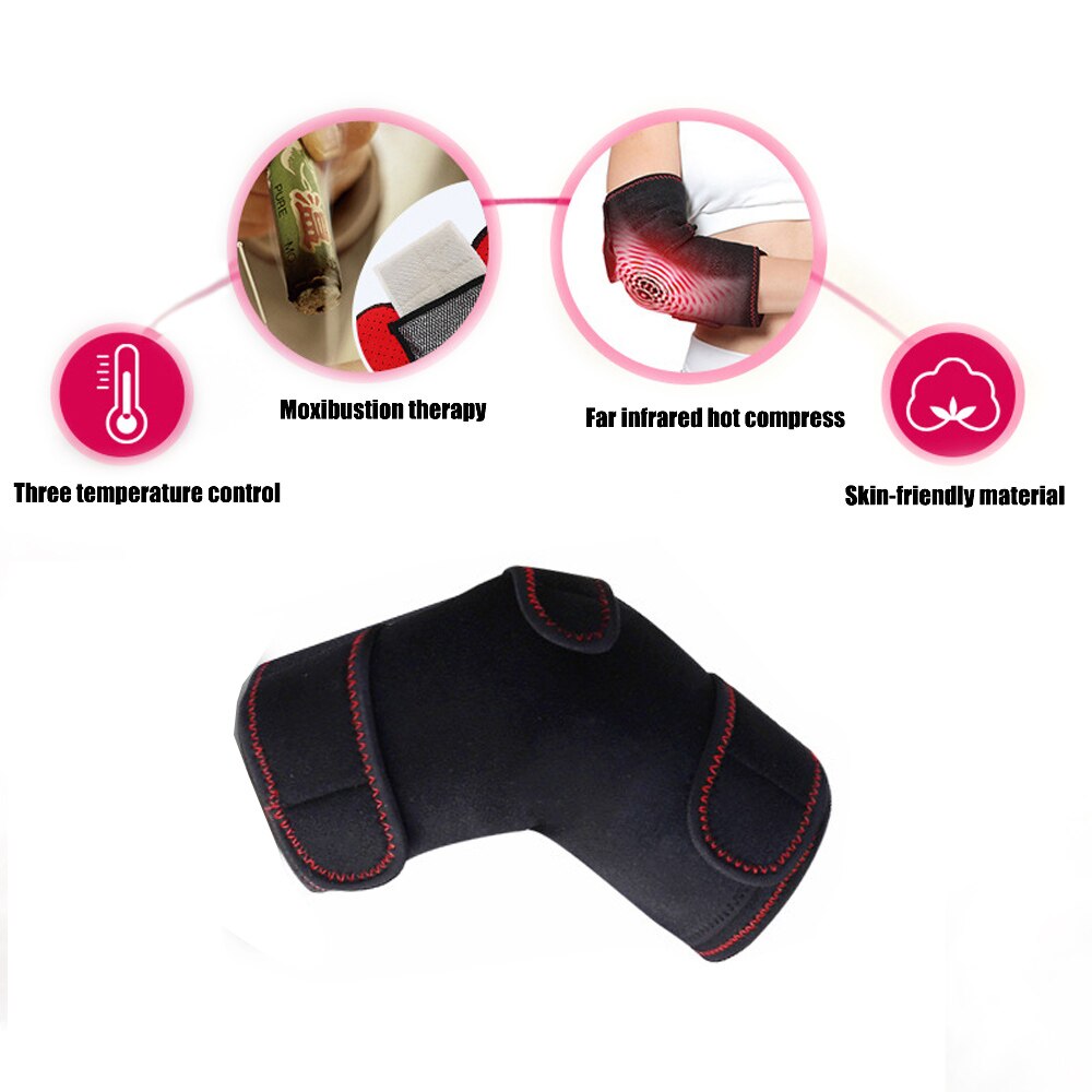 Electric heating moxibustion elbow Care Elbow Warmer Self-Heating For Female Male Elbow Joint Sports Sprain Medical Supplies - ultrsbeauty