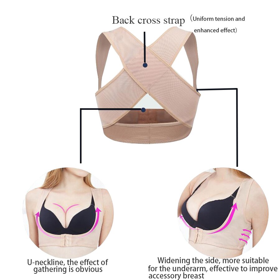 Women Back Posture Corrector Back support Brace Shoulder Support Therapy Correction Belt Health Care Body UnderwearShaper Corset - ultrsbeauty