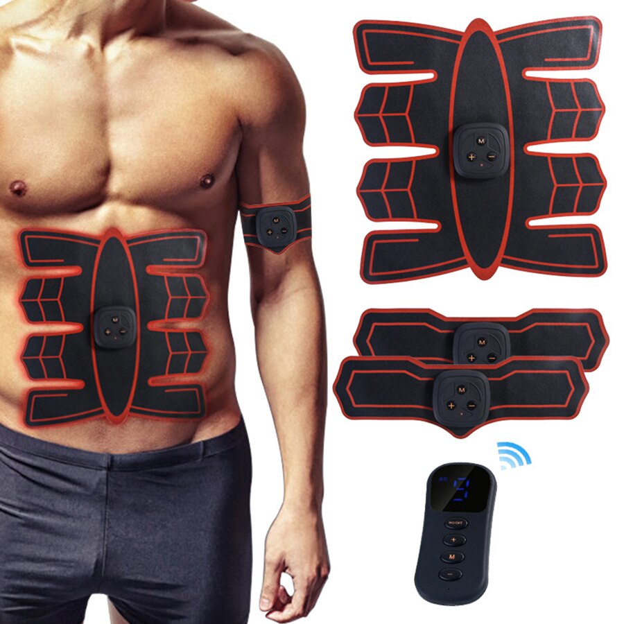 Smart Abdominal Training Pad Wireless EMS Muscle Stimulator Arm Muscle Toner ABS Trainer Body Slimming Belt Gel Pads health care - ultrsbeauty