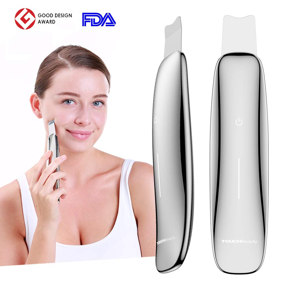 TOUCHBeauty ultrasonic face cleaning Face Skin Scrubber to Remove Blackheads Peeling Wrinkle Anti-Age Cordless Face Spa Device - ultrsbeauty