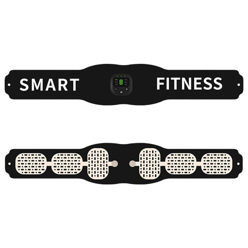 EMS Muscle Stimulator Wireless Muscle Trainer Abdomen Training Belt Fat Burner Weight Loss Stickers Body Slimming Belt Unisex - ultrsbeauty