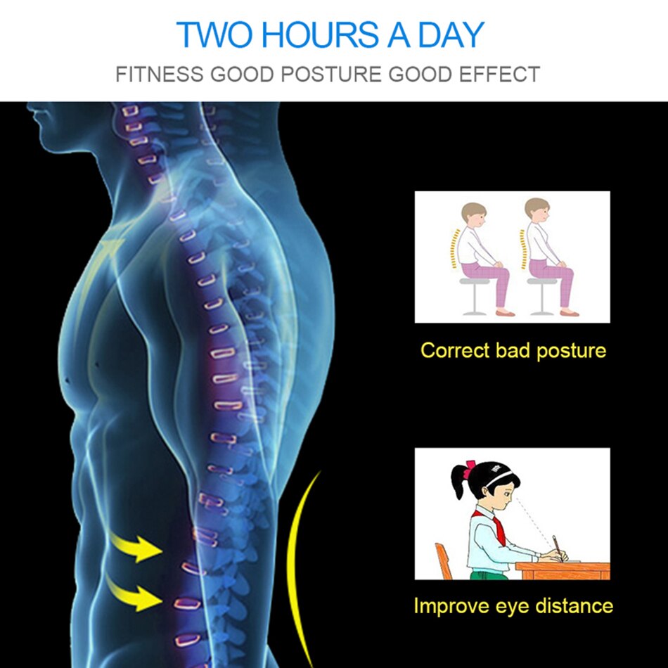 Posture Corrector for Men and Women Back Posture Brace Clavicle Support Stop Slouching and Hunching Adjustable Back Trainer - ultrsbeauty