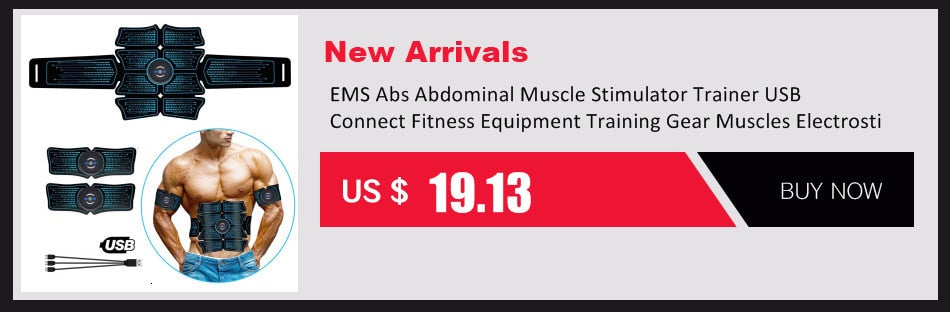 USB Rechargeable Electric Abdominal Muscle Stimulator EMS Abdominal Vibrating Belt ABS Muscular Hip Trainer Massage Home Gym Fit - ultrsbeauty