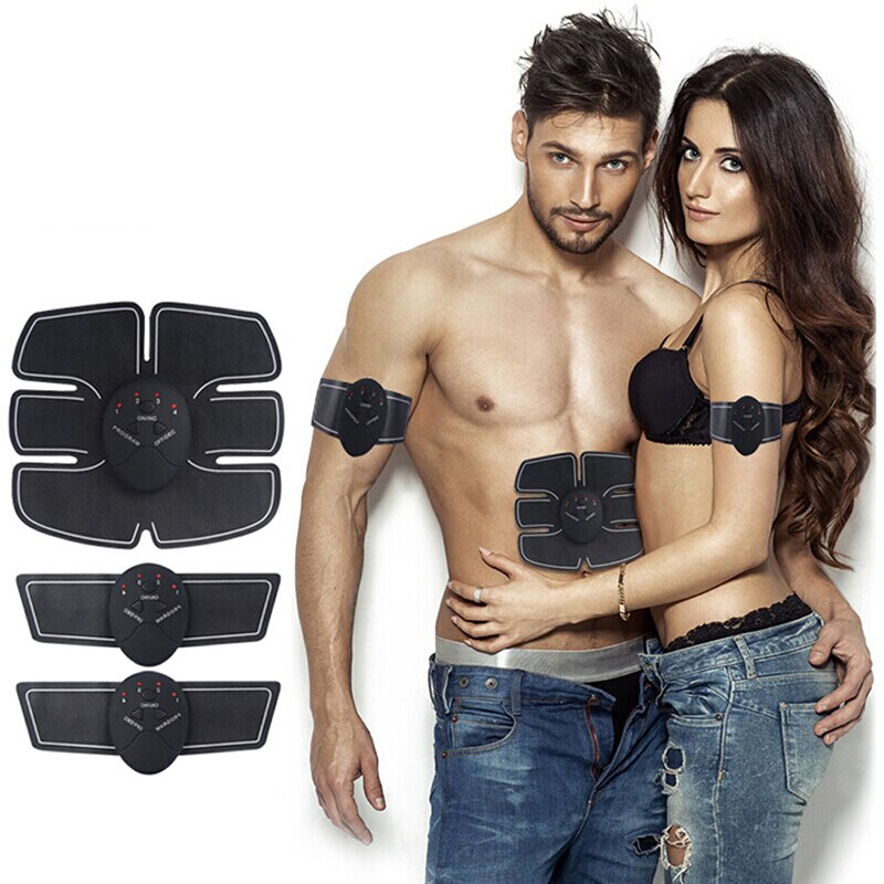 Unisex ABS Muscle Trainer Fitness Abdominal Sport Press Stimulator Gym Gear EMS Hip Abdominal Stimulator Fitness Body Slimming - ultrsbeauty