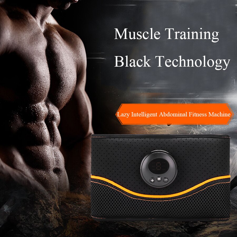 Massager electric Muscle stimulator Trainer for Abdominal EMS Fitness Belt Effect Fat Burning Weight loss Body slimming Massage - ultrsbeauty