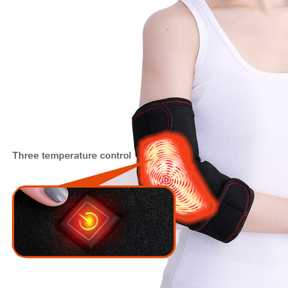 Electric heating moxibustion elbow Care Elbow Warmer Self-Heating For Female Male Elbow Joint Sports Sprain Medical Supplies - ultrsbeauty