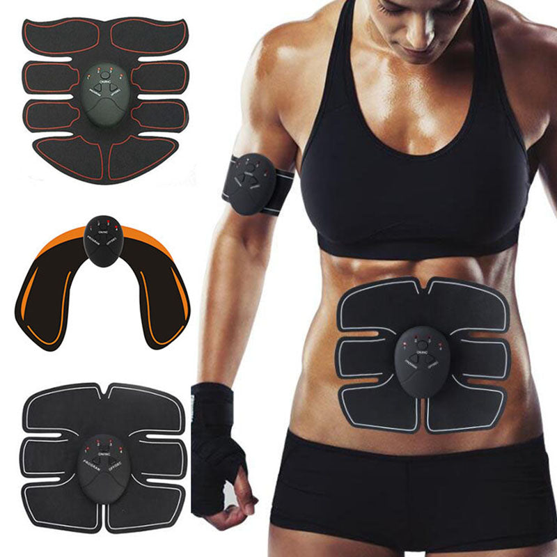 Unisex ABS Muscle Trainer Fitness Abdominal Sport Press Stimulator Gym Gear EMS Hip Abdominal Stimulator Fitness Body Slimming - ultrsbeauty