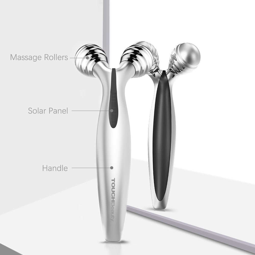 Facial Roller with 70 degree V-shaped Lifting Device - ultrsbeauty