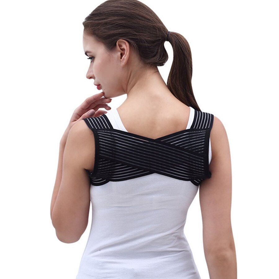 General Adjustable Back Posture Corrector Clavicle Spine Back Shoulder Lumbar Posture Correction Breathable Brace Support Belt - ultrsbeauty