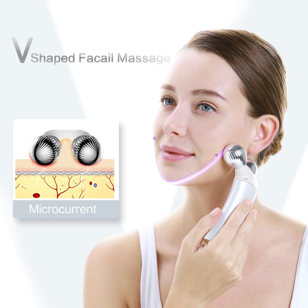 TOUCHBeauty 3-in-1 microcurrent face lift Skin Tightening Rejuvenation Spa for remove Acne, Lighten freckle facial beauty device - ultrsbeauty