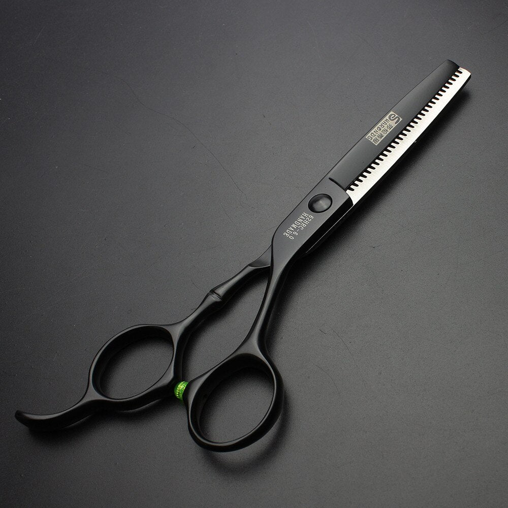 Personality Bamboo Handle Hairdressing Scissors - ultrsbeauty