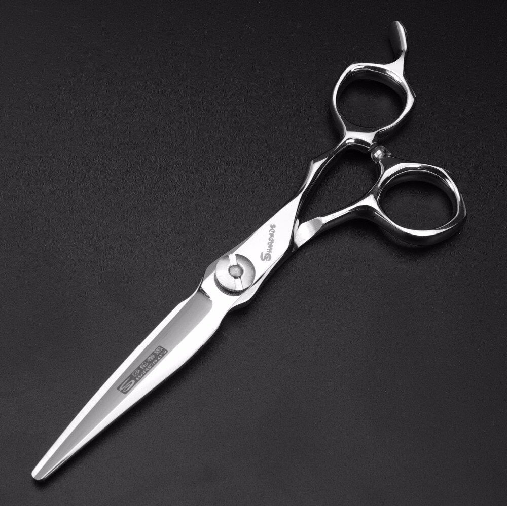 Professional Hair cutting scissors 6 inch 440c Japanese steel hairdressers scissors - ultrsbeauty