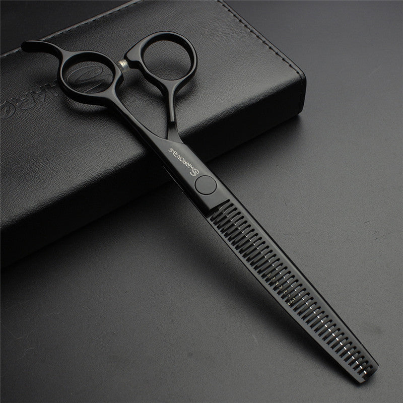 Professional hair scissors Thinning scissors 7 Inch 440C Simple Pet Scissors Cats and dogs Scissors Grooming shears tool - ultrsbeauty