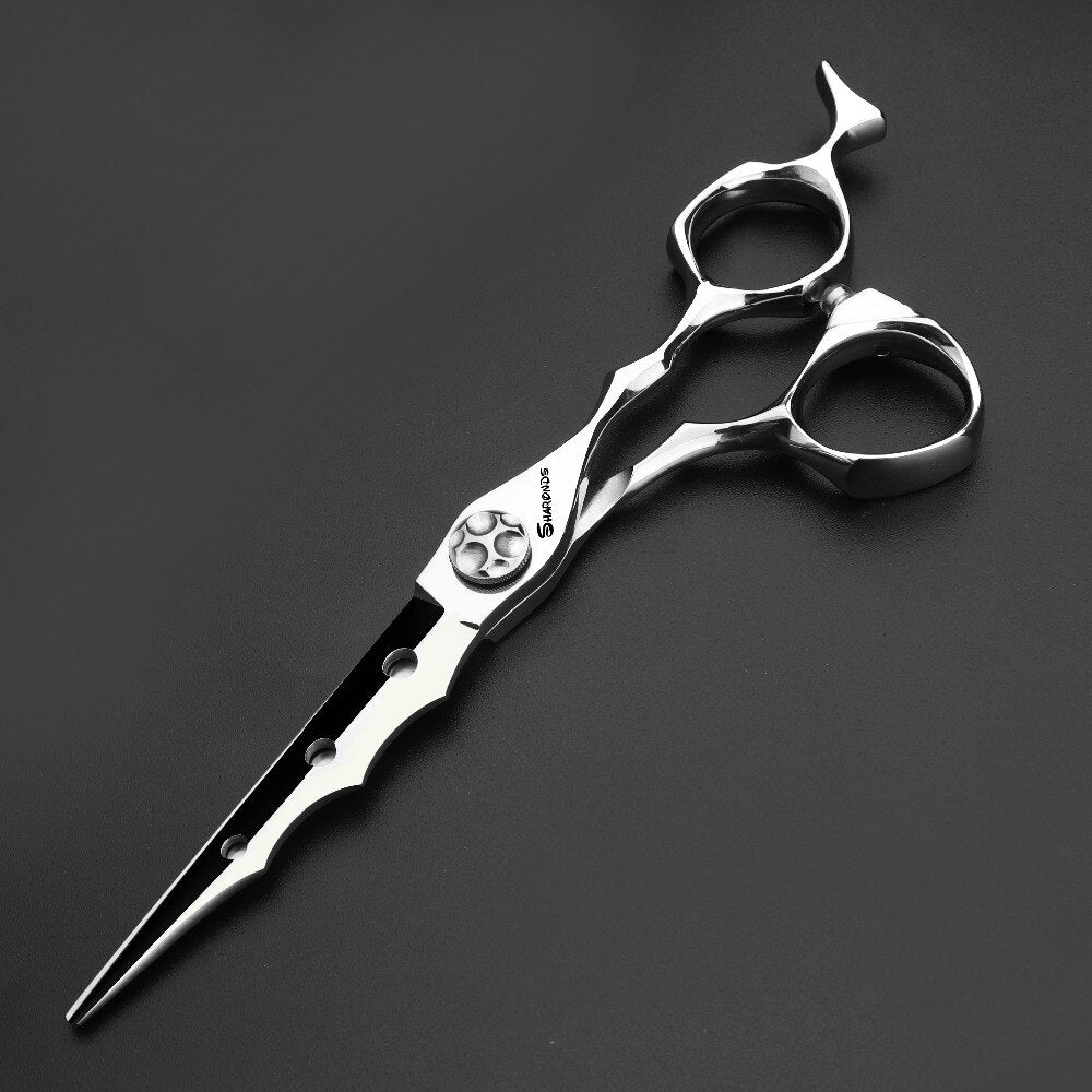 Professional sharp haircut hair scissors stainless steel japan 440c barbershop shears cutting shears - ultrsbeauty