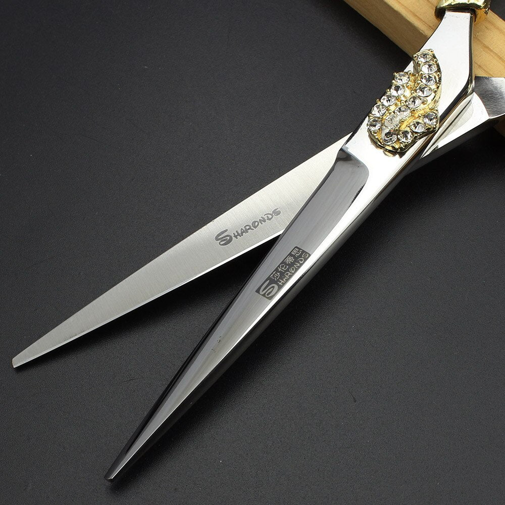 Professional hairdressing scissors high-end hairdresser special hair styling tools hairdressing scissors - ultrsbeauty