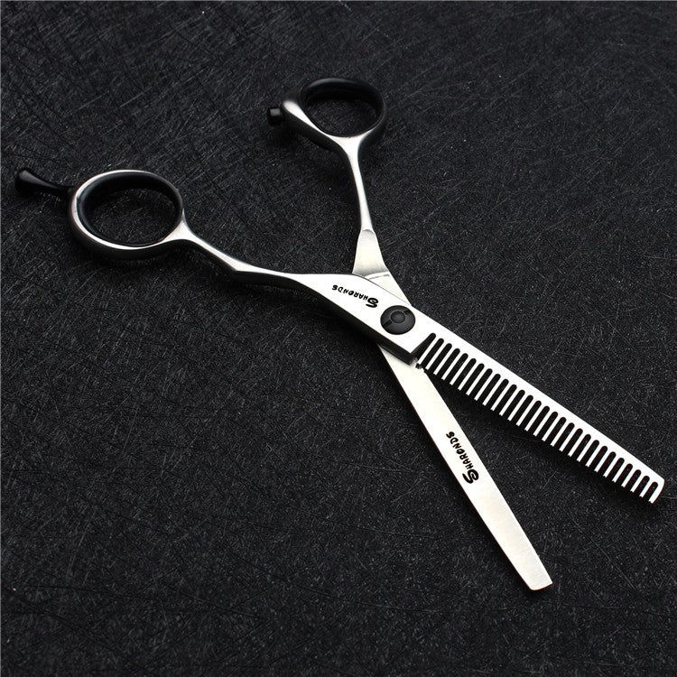 Barber cutting hair scissors for hairdressing 440c japanese steel haircut thinning shears - ultrsbeauty