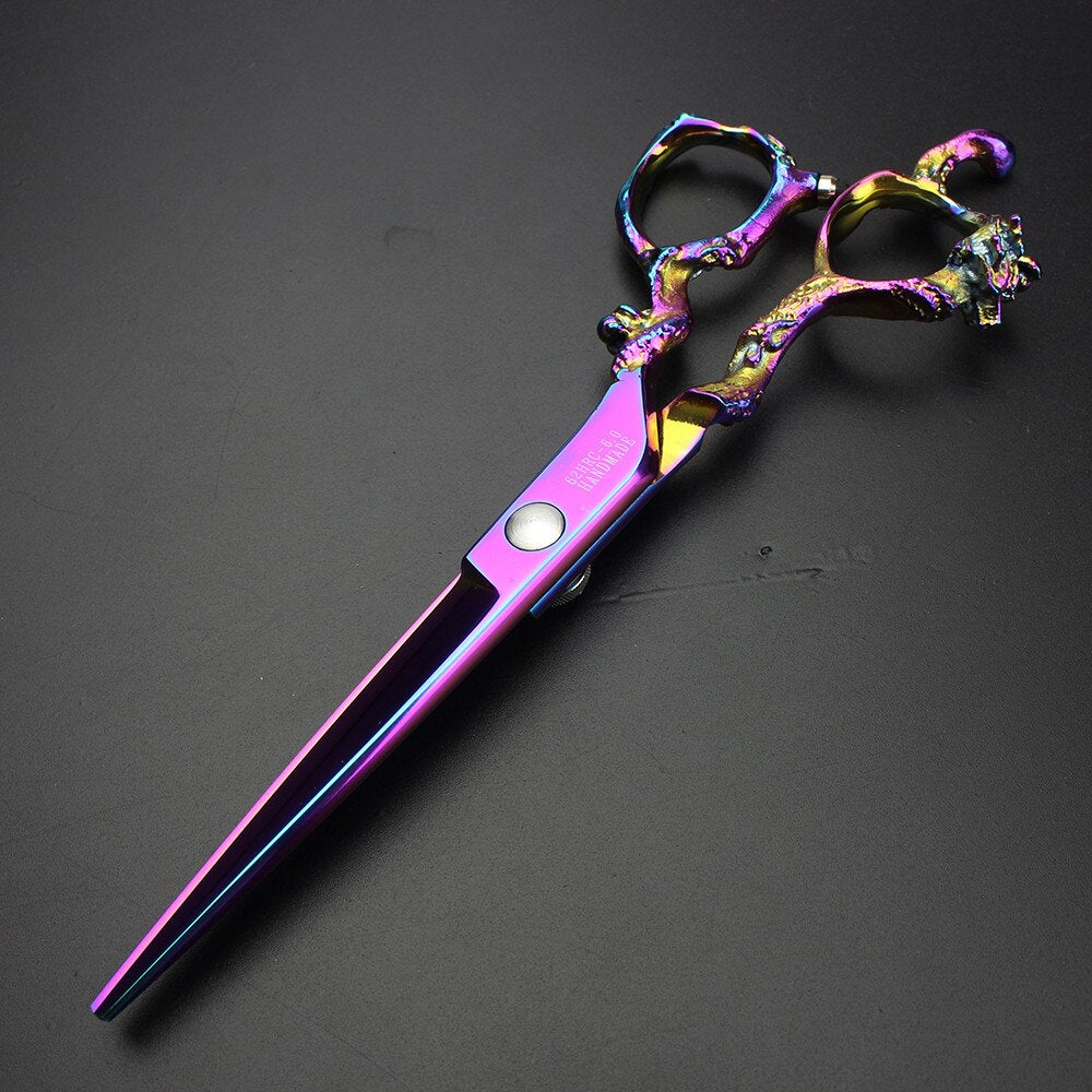 Japan  Hair Scissors Professional Hairdressing Scissors Barber Shears Hair Cutting 6.0 inch High Quality Thinning - ultrsbeauty