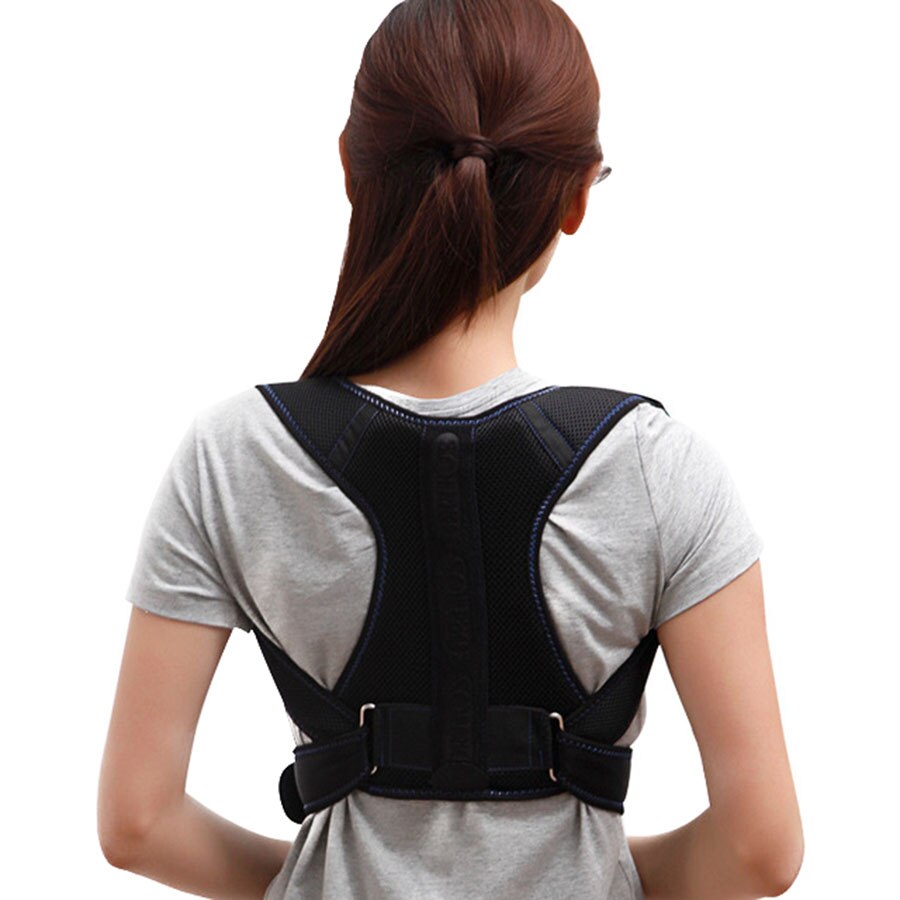 Adjustable Back Posture Corrector Clavicle strap Brace Support Belt  Spine Back Shoulder Lumbar Posture Correction unisex - ultrsbeauty