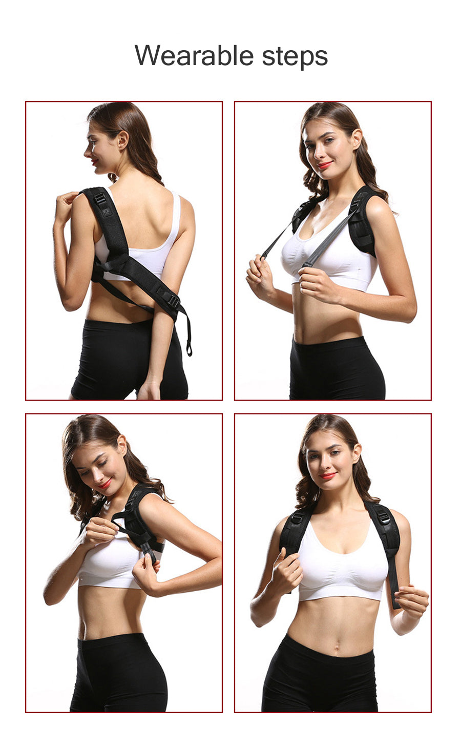 Humpback Correction Belt Shoulder Back Support Posture Corrector Corset Adjustable Adult Children Clavicle Braces Breathable - ultrsbeauty