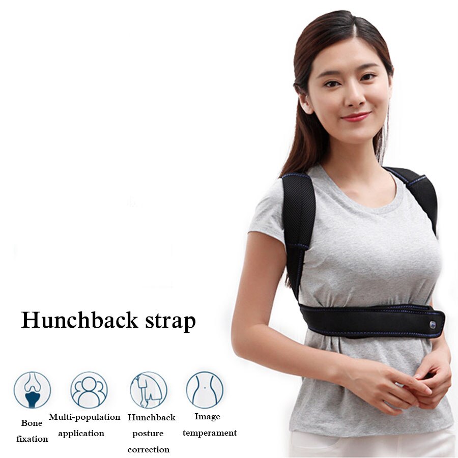 Adjustable Back Posture Corrector Clavicle strap Brace Support Belt  Spine Back Shoulder Lumbar Posture Correction unisex - ultrsbeauty