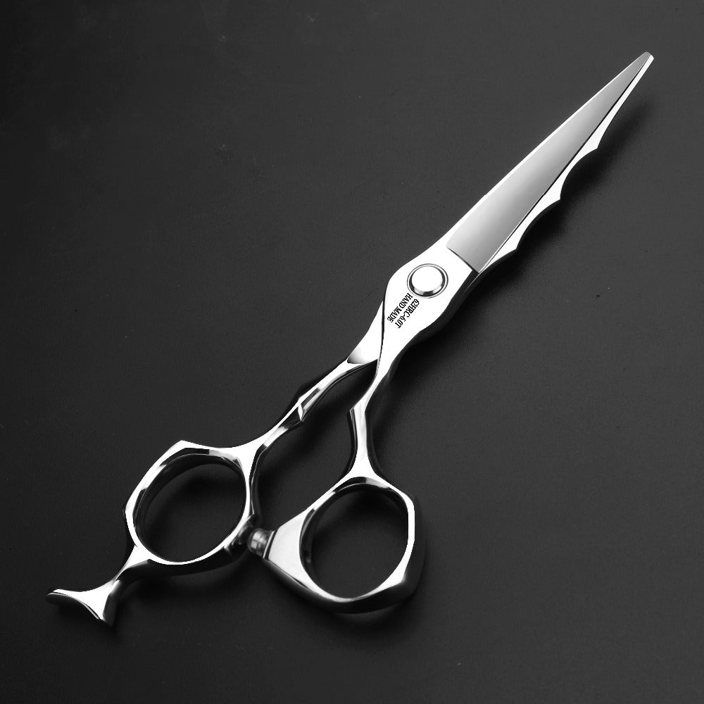 Professional sharp haircut hair scissors stainless steel japan 440c barbershop shears cutting shears - ultrsbeauty