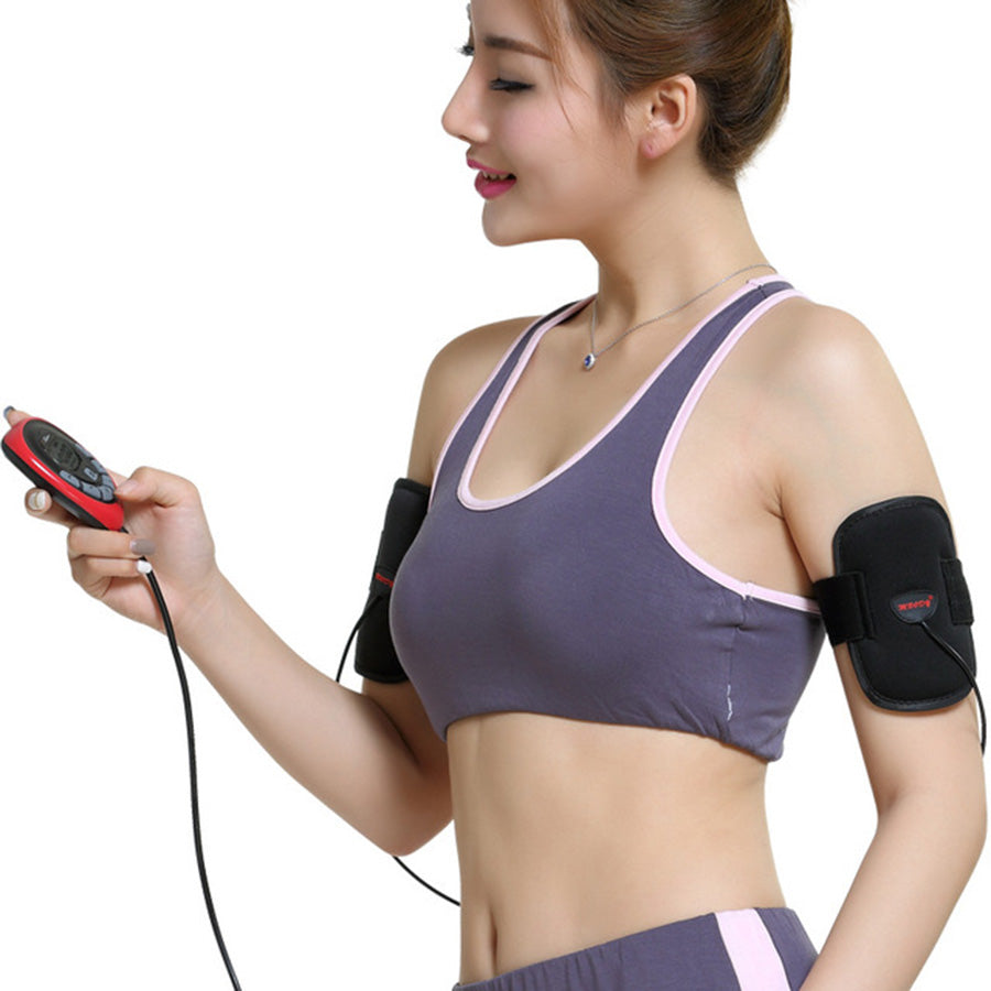 Electric Rechargeable EMS Arm slimming thighToning Belt 150 Intensity ABS Female thigh Toner Slimming Legs Belt - ultrsbeauty