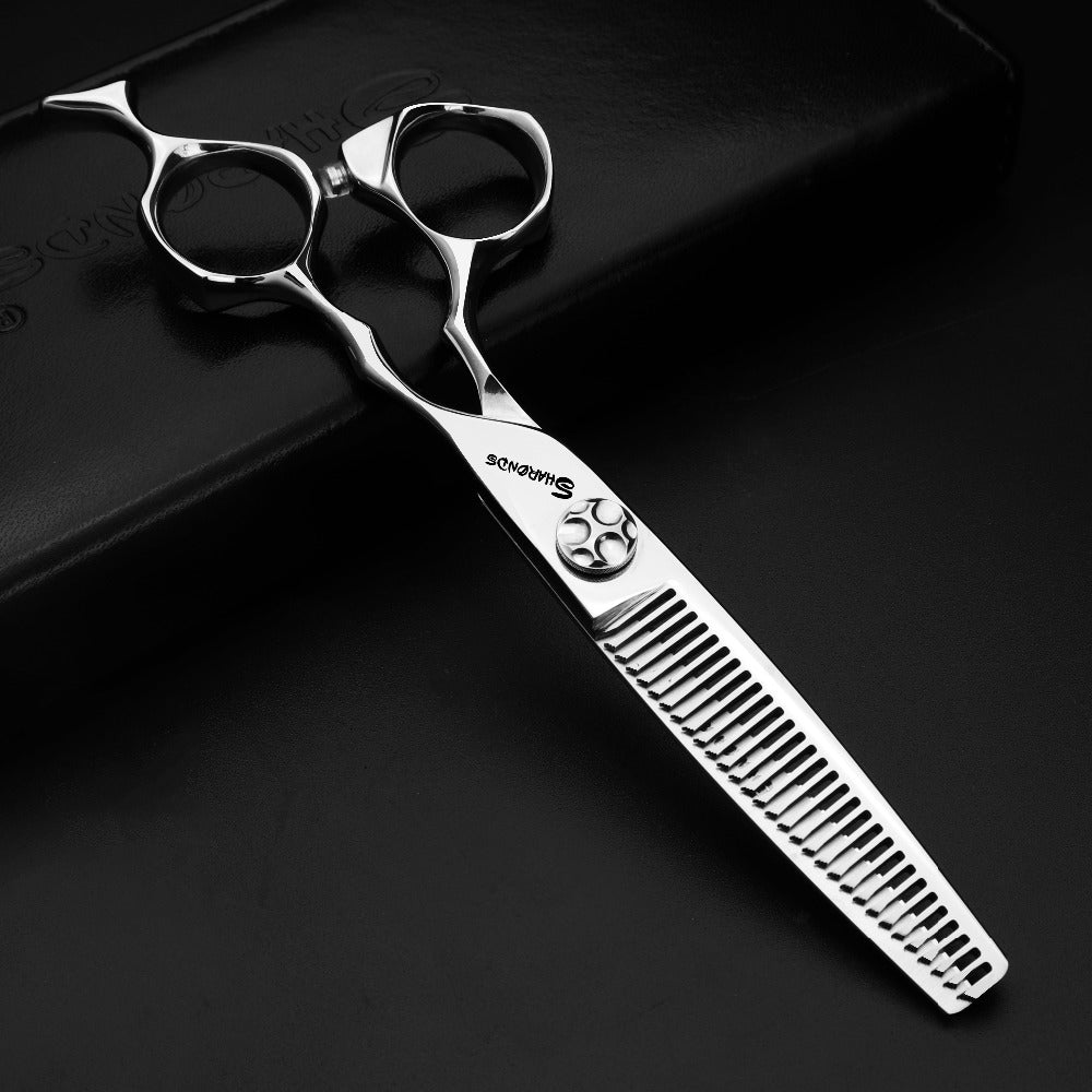 Professional sharp haircut hair scissors stainless steel japan 440c barbershop shears cutting shears - ultrsbeauty