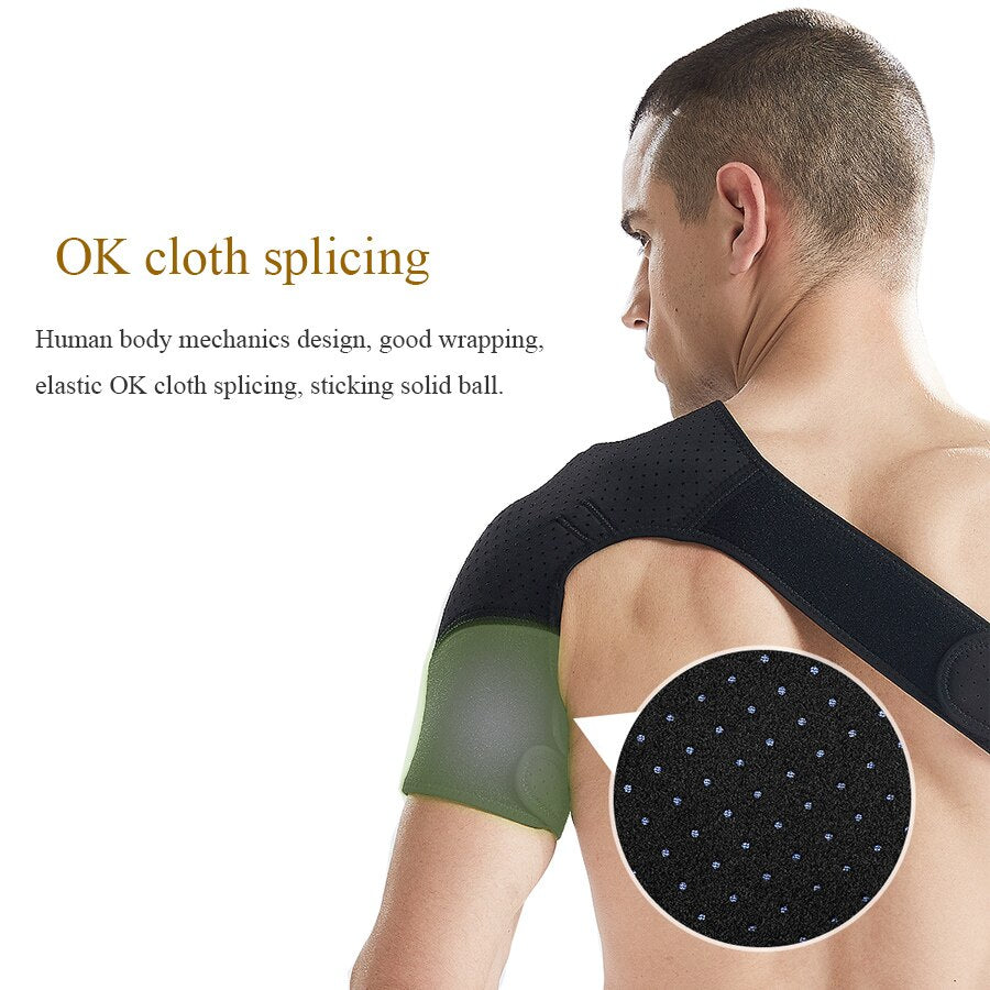 Adjustable Shoulder Protector Strap for Gym Working Out Sports Shoulder Support Men / Women Shoulder Brace Compression Support - ultrsbeauty